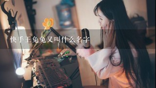 快手王兔兔又叫什么名字