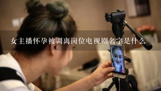 女主播怀孕被调离岗位电视剧名字是什么