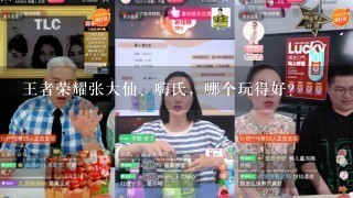 王者荣耀张大仙、嗨氏，哪个玩得好？